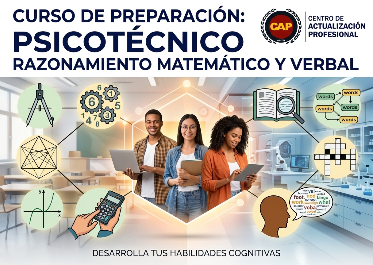 Curso de Preparación: Psicotécnico (Razonamiento Matemático y Verbal)