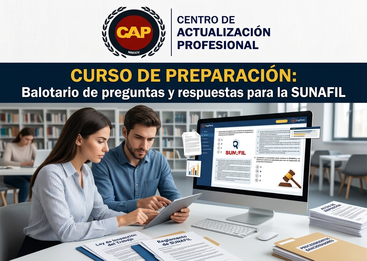 Curso de Preparación: Balotario de preguntas y respuestas para la SUNAFIL