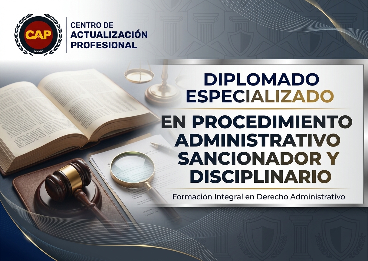 Diplomado especializado en Procedimiento Administrativo Sancionador y Disciplinario