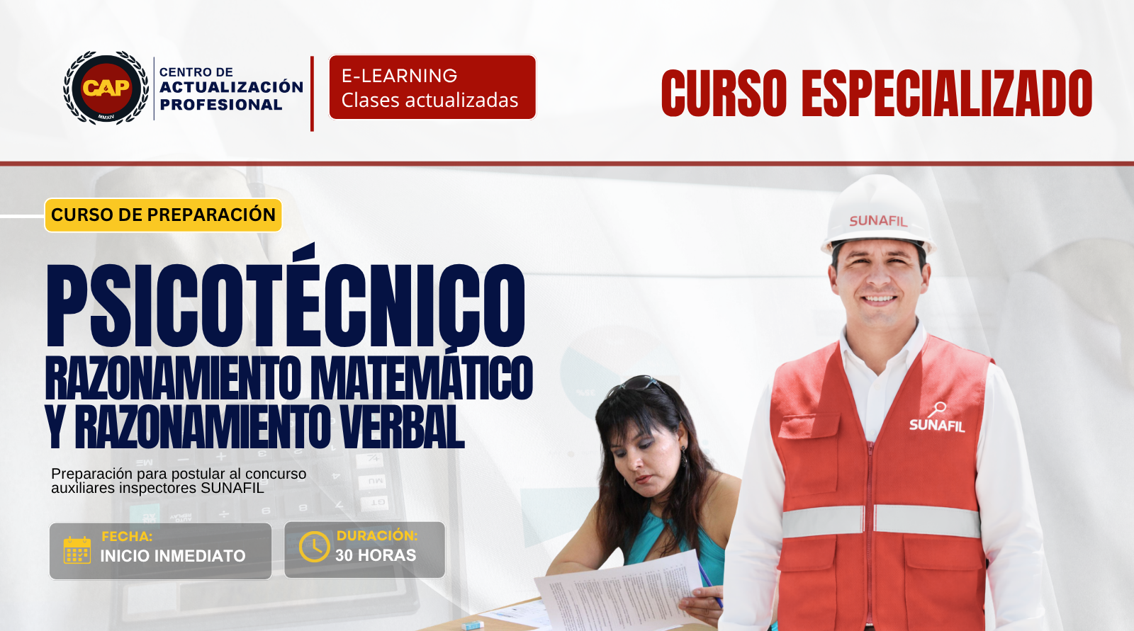 Curso de Preparación: Psicotécnico (Razonamiento Matemático y Verbal)